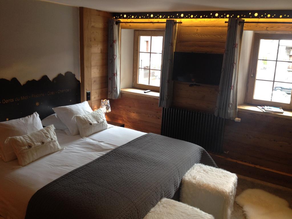 Le Chalet De L'Atelier - Le Nord Champéry Værelse billede