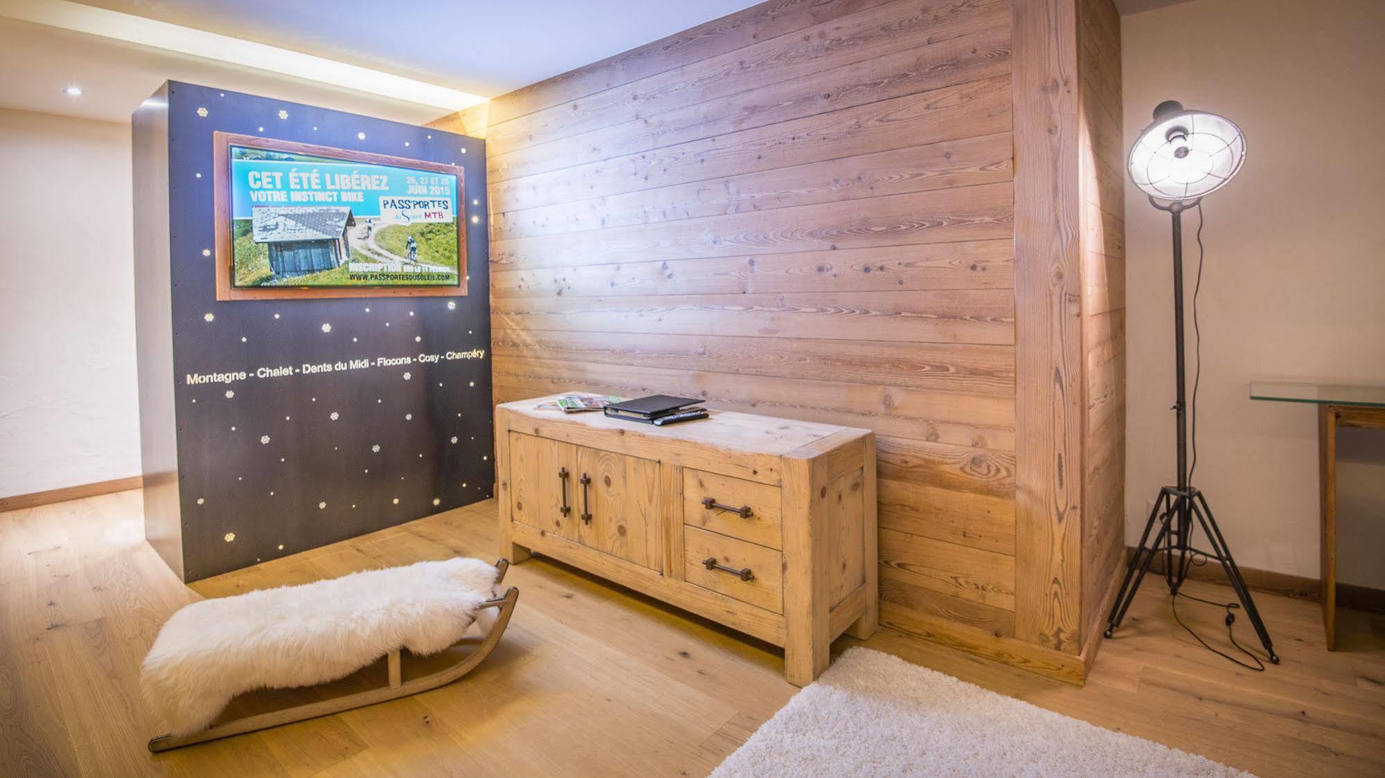 Le Chalet De L'Atelier - Le Nord Champéry Eksteriør billede